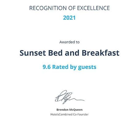 Sunset Bed And Breakfast Брод-Хейвен Экстерьер фото