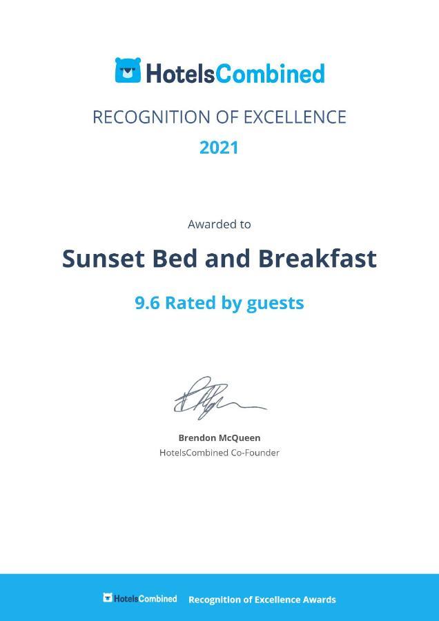 Sunset Bed And Breakfast Брод-Хейвен Экстерьер фото